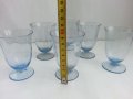 Ретро чаши чашки цветно стъкло, снимка 3