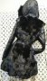 Палто елек, естествена кожа,черна лисица,много намалено, снимка 2