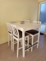 Комплект от бар маса с 4 стола EKEDALEN , снимка 2