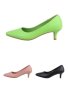 Дамски обувки на ток, 3цвята, снимка 1 - Дамски елегантни обувки - 40252856