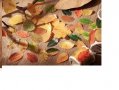 50 бр хартиени есенни листа ролка самозалепващи лепенки стикери за декорация крафт картички и др, снимка 6
