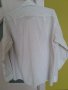Риза дълъг ръкав Monteli бяла на квадратчета памук, снимка 3