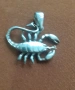 Сребърна висулка-зодия Скорпион., снимка 2