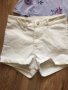 Бели къси панталонки, снимка 1 - Къси панталони и бермуди - 32518074