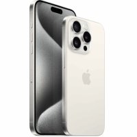 НОВ!!! Apple iPhone 15 Pro Max, 256GB, 5G, White Titanium, снимка 1 - Apple iPhone - 42998729