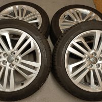 Оригинални джанти с гуми зимни 20 цола за Audi Q5 SQ5 , снимка 1 - Гуми и джанти - 44127479