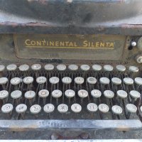 Пишеща машина 1934г CONTINENTAL SELENTA, снимка 2 - Антикварни и старинни предмети - 28800896