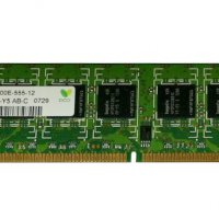 Рам памет RAM Hynix модел hymp512u72cp8-y5 1 GB DDR2 667 Mhz честота, снимка 1 - RAM памет - 28585623