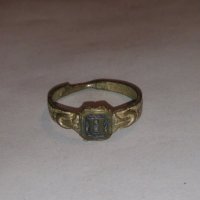 Старинен пръстен сачан ръчна изработка -59801, снимка 1 - Пръстени - 28937940