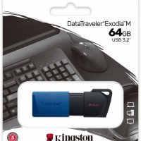 USB 64GB Flash памет Kingston DTXM/ USB 3.0/ нова