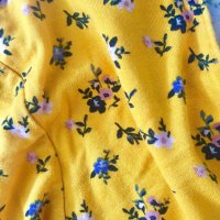 Tom Tailor блузка на цветя S, снимка 4 - Блузи с дълъг ръкав и пуловери - 32269283