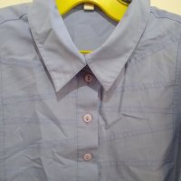 Дамска памучна риза, размер L , снимка 2 - Ризи - 38365127