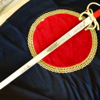 Старинен меч Colada del Cid,Toledo,позлата. , снимка 1 - Антикварни и старинни предмети - 39999110