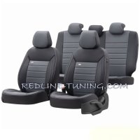 Тапицерия за седалки Premium PRM104 Черно/Сиво, снимка 3 - Аксесоари и консумативи - 43834161