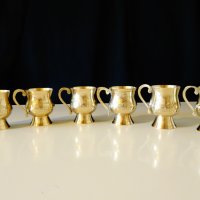 Месингови чаши Тадж Махал. , снимка 8 - Антикварни и старинни предмети - 26656433