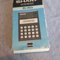калкулатор Sharp EL-203, снимка 5 - Други ценни предмети - 37759445