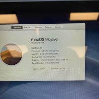 Лаптоп apple macbook air mojave 13,3, снимка 2 - Лаптопи за работа - 43878514