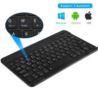 Безжична Bluetooth клавиатура за iOS iPad Android Tablet PC Win

, снимка 1 - Клавиатури и мишки - 43901015