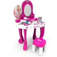 Тоалетка Барби със седалка и аксесоари, снимка 2 - Други - 43296789
