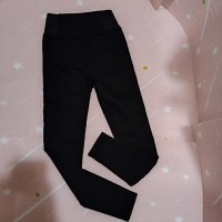 Дамски черен панталон тип клин, снимка 4 - Клинове - 43330449