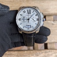 Мъжки часовник Cartier Calibre de Cartier с кварцов механизъм, снимка 2 - Мъжки - 41694964