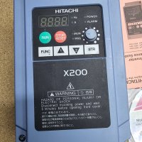 Честотно управление Hitachi X200 - 0,75 KW, снимка 3 - Други машини и части - 43249170