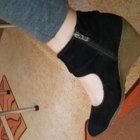 Велурени обувки , снимка 3 - Дамски ежедневни обувки - 27059997