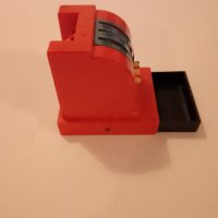 Играчка касов апарат -1960г натискасе черния бутон и излиза чекмеджето със звън и при затваряне , снимка 7 - Антикварни и старинни предмети - 44060101