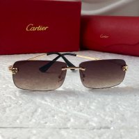 Cartier 2023 слънчеви очила унисекс дамски мъжки очила, снимка 1 - Слънчеви и диоптрични очила - 38976688