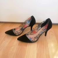 Елегантни дамски обувки с ток Kate Gray - размер 39, снимка 3 - Дамски обувки на ток - 44885035