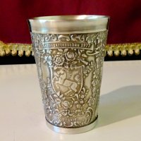 Чаша от калай,Щутгарт,герб. , снимка 5 - Антикварни и старинни предмети - 33268553