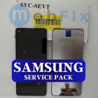 Оригинален дисплей с тъч скрийн за Samsung A21s, A217F / Service Pack, снимка 1 - Резервни части за телефони - 40493486