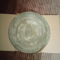 Стара медна чиния Зантопуловъ Варна 310 грама, снимка 2 - Други - 37932921