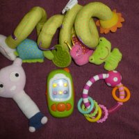Лот маркови бебешки играчки - Fisher Prise, Simba, Playgro, снимка 4 - Дрънкалки и чесалки - 27387519