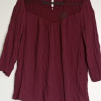 Блуза Only бордо, нова с етикет, снимка 1 - Други - 36684261