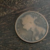 Монета - Великобритания - 1 пени | 1891г., снимка 2 - Нумизматика и бонистика - 27371184