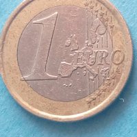 1 Euro 2002 г. Италия, снимка 1 - Нумизматика и бонистика - 43164383