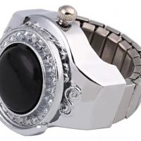 Нов часовник - пръстен с капаче, снимка 5 - Дамски - 39771937