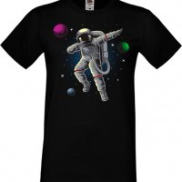 Мъжка тениска Dabbing astronaut,Изненада,Повод,Подарък,Празник, снимка 13 - Тениски - 37659662