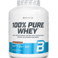 Суроватъчен протеин BIOTECH USA 100% Pure Whey 2270грама, снимка 1 - Хранителни добавки - 44911465