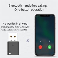 Блутут Авто Хендсфрий Донгъл / Bluetooth USB Адаптер за кола , снимка 5 - Аксесоари и консумативи - 26706800