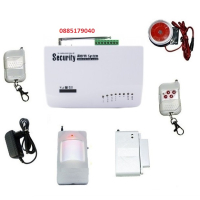 Използваща GSM SIM  карта на произволен оператор - Безжична система аларма за дома, вилата, офиса, снимка 1 - Други - 27163620