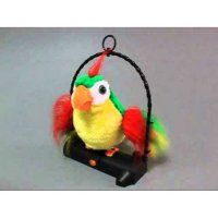 Говорящ повтарящ папагал детска играчка "Пачо", снимка 4 - Музикални играчки - 26835200