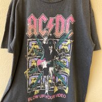 Мъжка тениска Pull&Bear AC/DC — M, снимка 2 - Тениски - 40458231