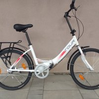 Продавам колела внос от Германия Алуминиев двойно сгъваем велосипед TOUR SPORT 24 цола SHIMANO NEXUS, снимка 1 - Велосипеди - 32577736