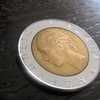 Монета - Италия - 500 лири | 1984г., снимка 2 - Нумизматика и бонистика - 27498073
