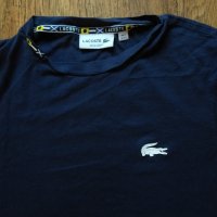 lacoste - страхотна мъжка тениска Размер ХС, снимка 3 - Тениски - 40251309