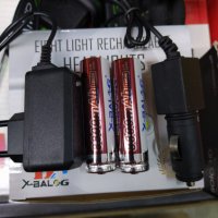 ЧЕЛНИК фенер с акумулаторни LI -ION батерии и мощни 3 LED диоди, снимка 8 - Къмпинг осветление - 35442686