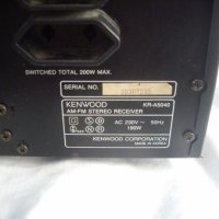 KENWOOD AM-FM STEREO RECEIVER KR-A5040, снимка 3 - Ресийвъри, усилватели, смесителни пултове - 38382818