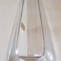 кристал ваза Бохемия Чехословакия етикет, снимка 5 - Вази - 33562839